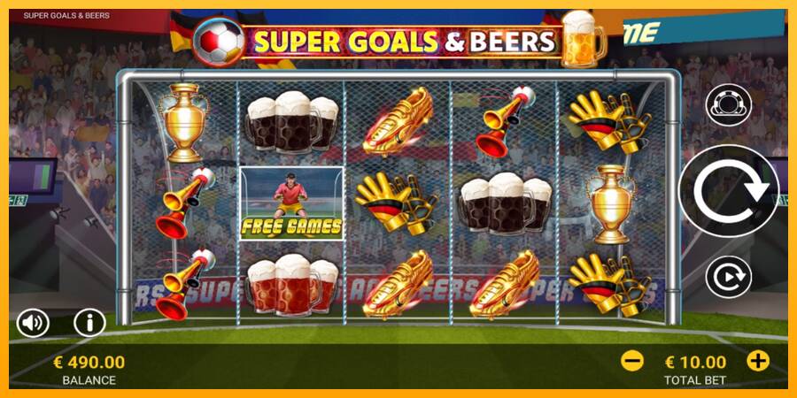 Super Goals & Beers 游戏机赚钱, 图片 2