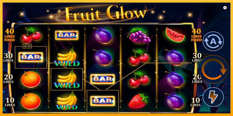 Fruit Glow 游戏机赚钱, 图片 3