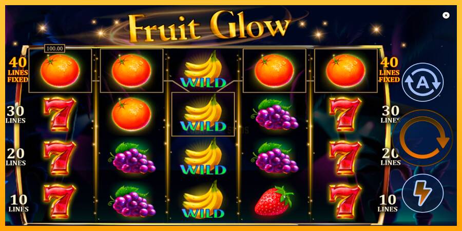 Fruit Glow 游戏机赚钱, 图片 4