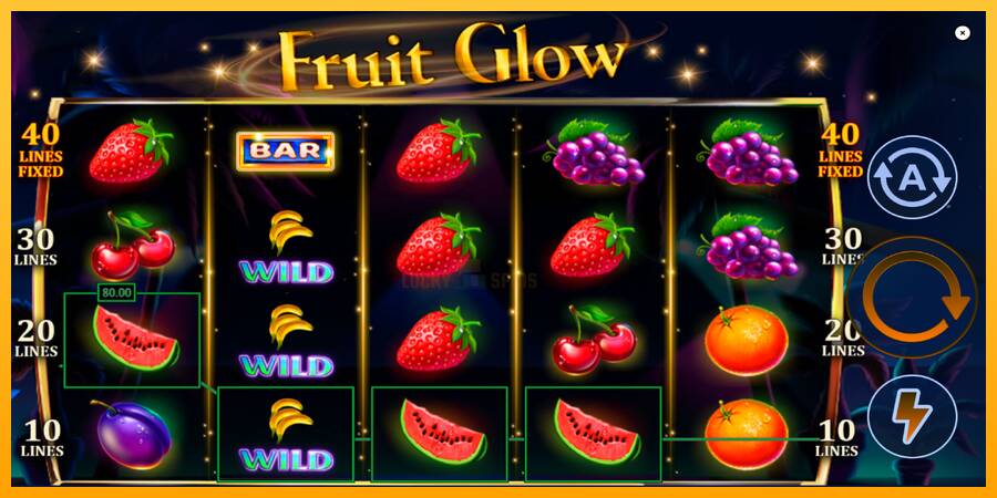 Fruit Glow 游戏机赚钱, 图片 5