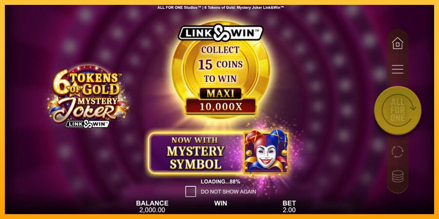 6 Tokens of Gold: Mystery Joker Link & Win 游戏机赚钱, 图片 1