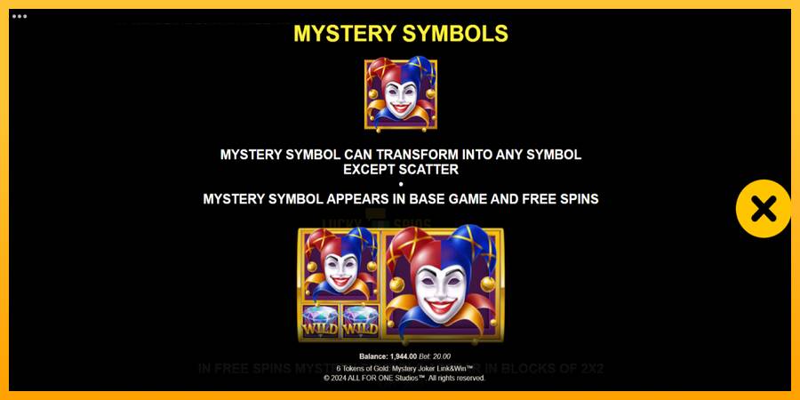 6 Tokens of Gold: Mystery Joker Link & Win 游戏机赚钱, 图片 6