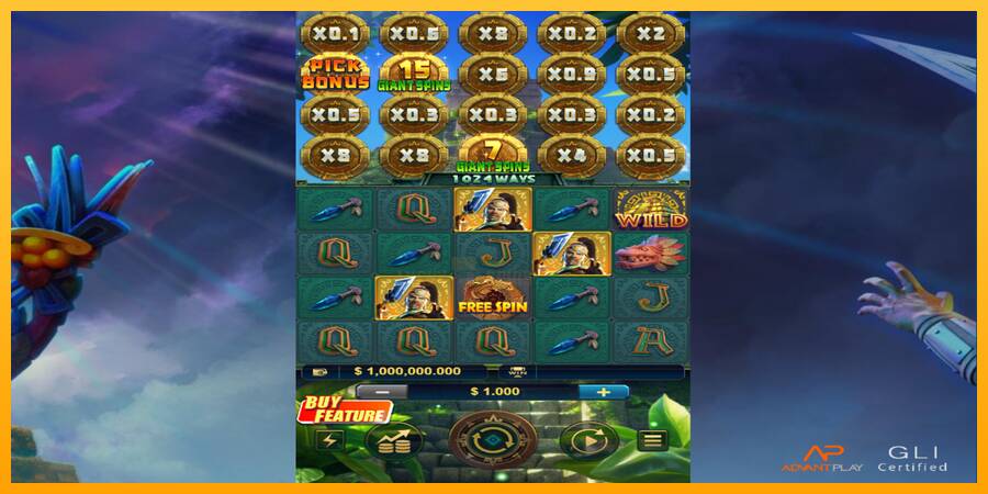 Aztec: Bonus Hunt 2 游戏机赚钱, 图片 1