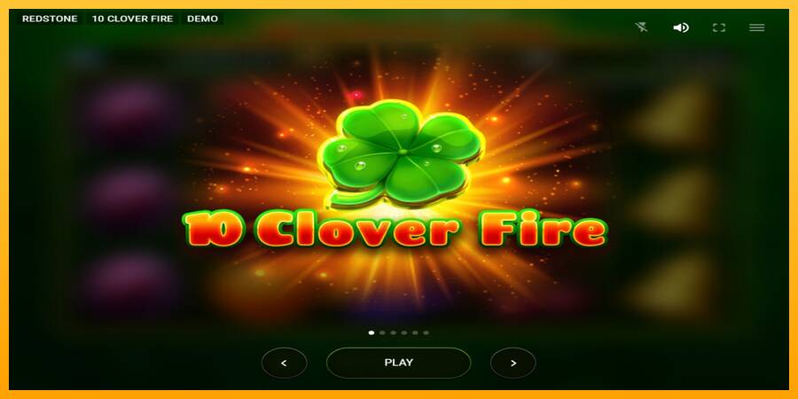 10 Clover Fire 游戏机赚钱, 图片 1