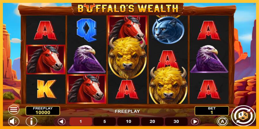 Buffalos Wealth 游戏机赚钱, 图片 2