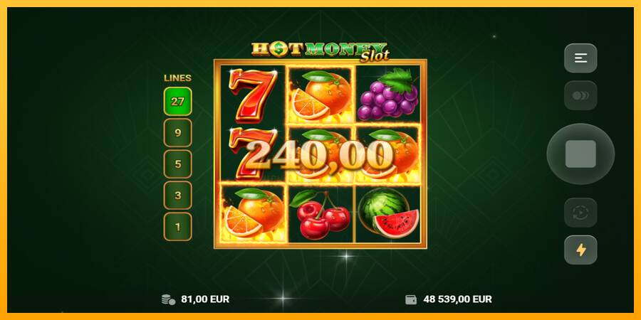 Hot Money Slot 游戏机赚钱, 图片 3