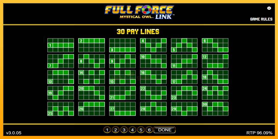 Full Force Mystical Owl 游戏机赚钱, 图片 7