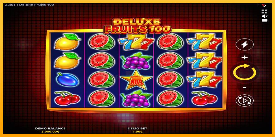 Deluxe Fruits 100 游戏机赚钱, 图片 1