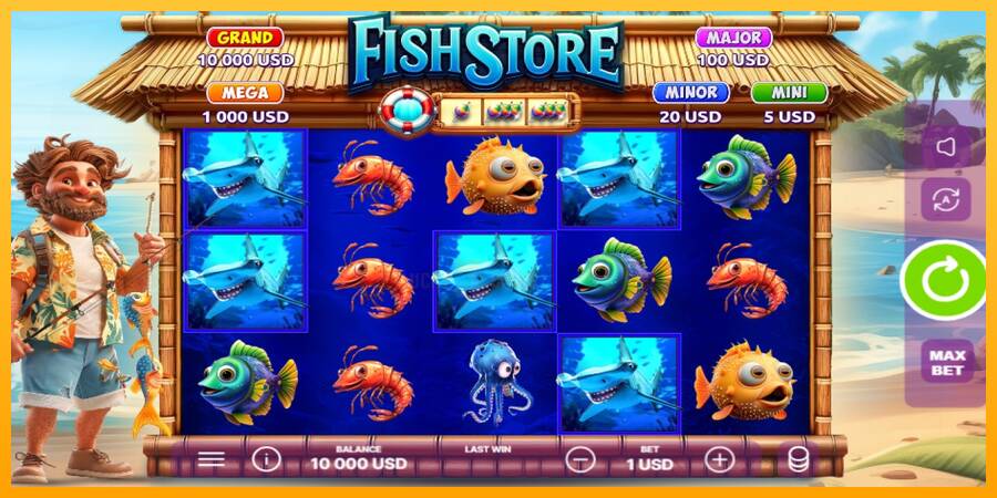 Fish Store 游戏机赚钱, 图片 1