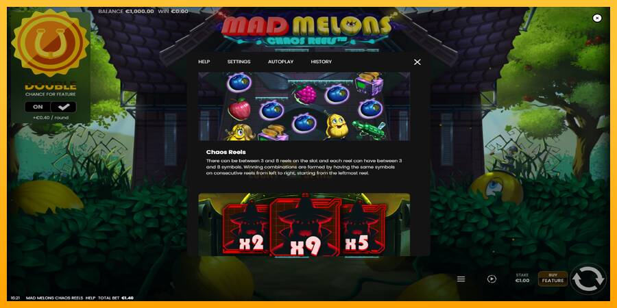 Mad Melons Chaos Reels 游戏机赚钱, 图片 6