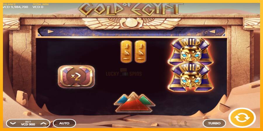 Gold of Egypt 游戏机赚钱, 图片 3