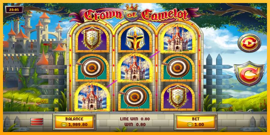 Crown of Camelot 游戏机赚钱, 图片 3