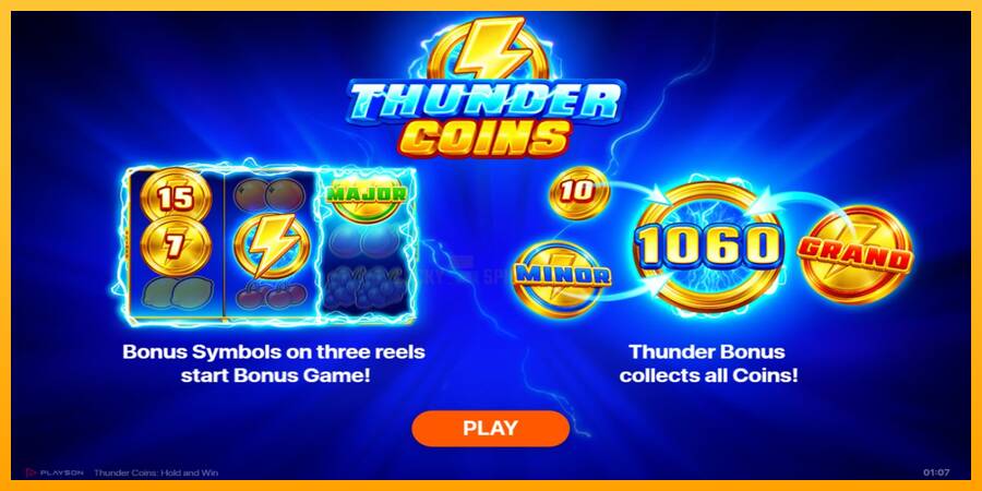 Thunder Coins 游戏机赚钱, 图片 1