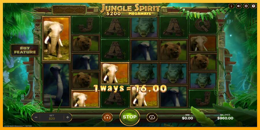 Jungle Spirit Megaways 游戏机赚钱, 图片 3