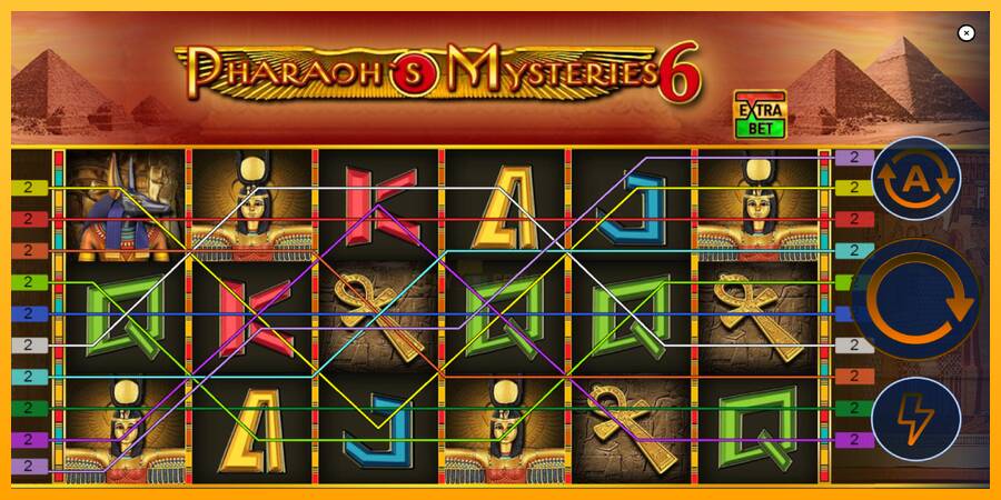 Pharaons Mysteries 6 游戏机赚钱, 图片 2