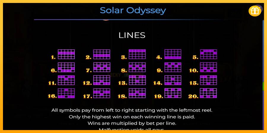 Solar Odyssey 游戏机赚钱, 图片 7