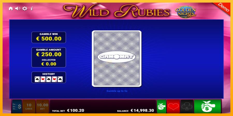 Wild Rubies Golden Nights 游戏机赚钱, 图片 9