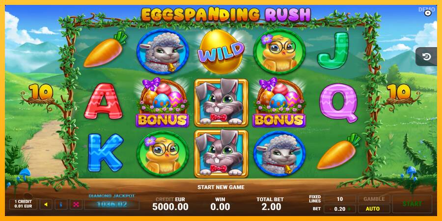 Eggspanding Rush 游戏机赚钱, 图片 1