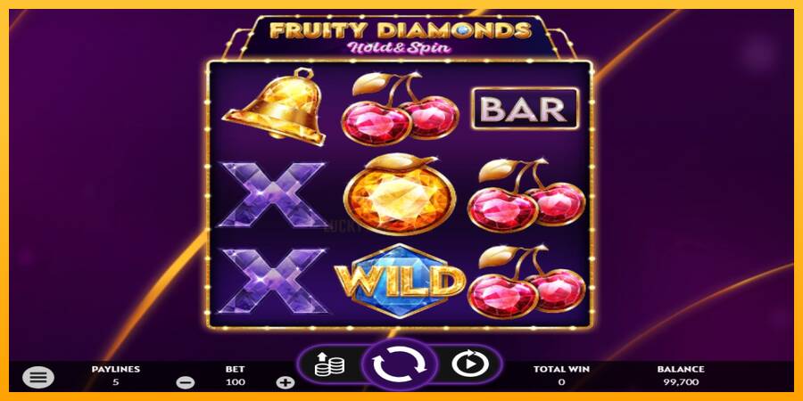 Fruity Diamonds 游戏机赚钱, 图片 2