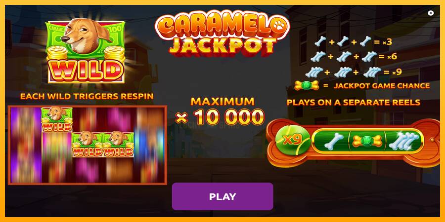 Caramelo Jackpot 游戏机赚钱, 图片 1