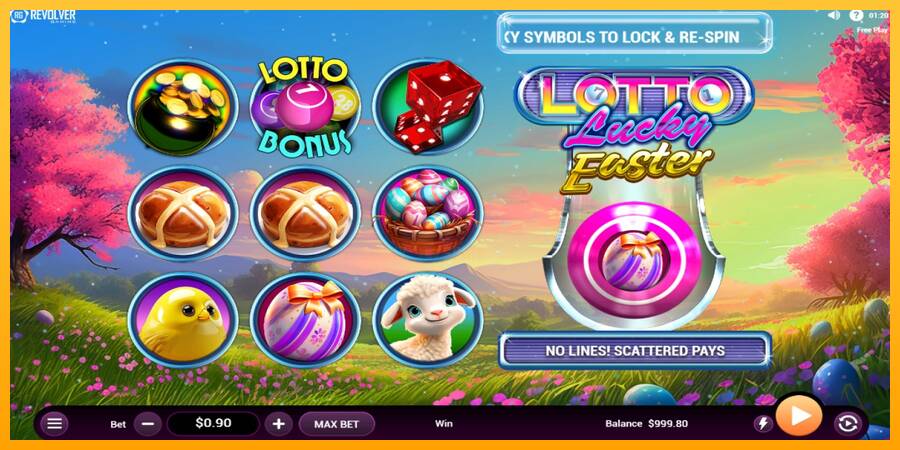 Lotto Lucky Easter 游戏机赚钱, 图片 4