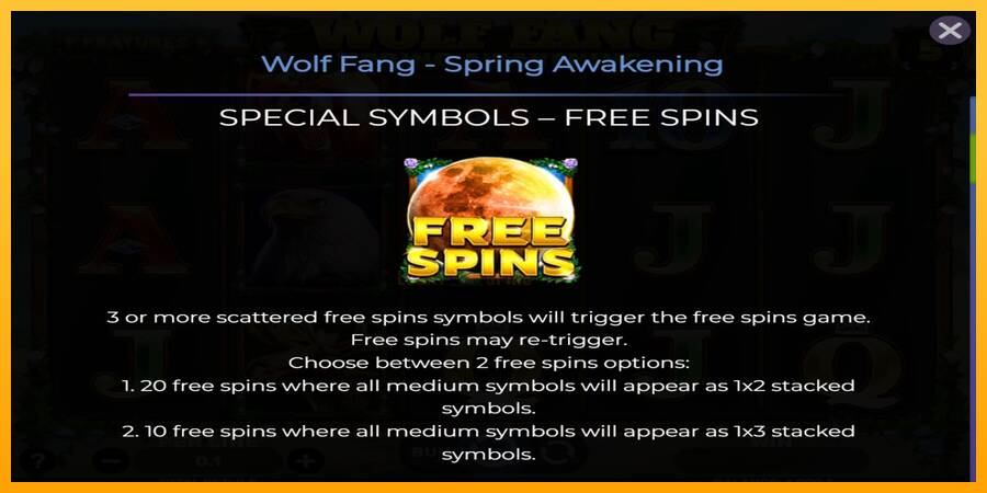 Wolf Fang - Spring Awakening 游戏机赚钱, 图片 5