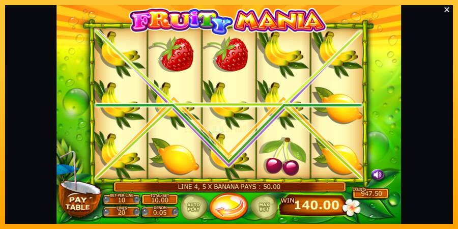 Fruity Mania 游戏机赚钱, 图片 5