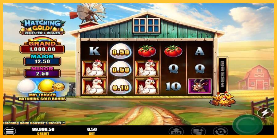 Hatching Gold! Roosters Riches 游戏机赚钱, 图片 5