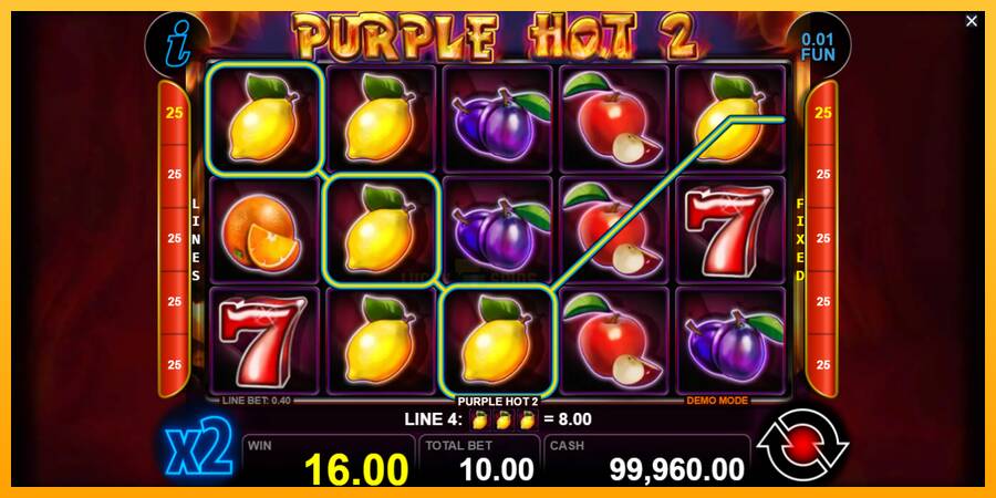 Purple Hot 2 游戏机赚钱, 图片 2