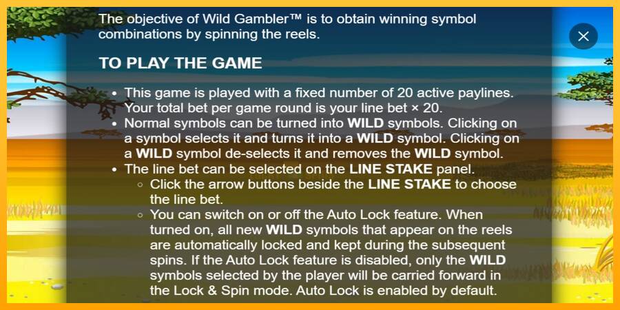 Wild Gambler 游戏机赚钱, 图片 7