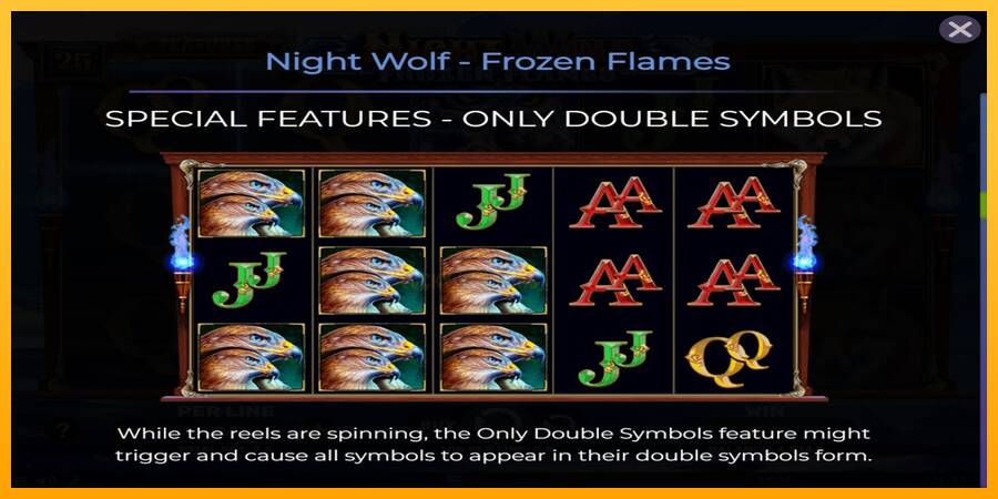 Night Wolf - Frozen Flames 游戏机赚钱, 图片 5