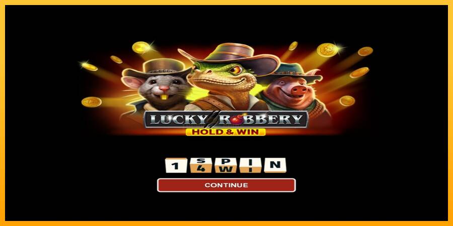 Lucky Robbery 游戏机赚钱, 图片 1