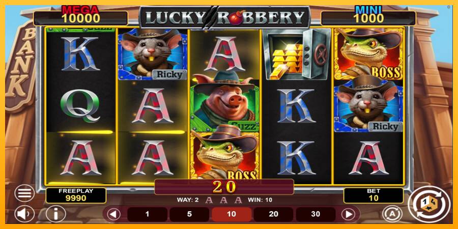 Lucky Robbery 游戏机赚钱, 图片 3