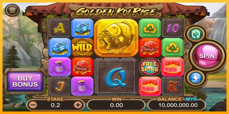 Golden Koi Rise 游戏机赚钱, 图片 2