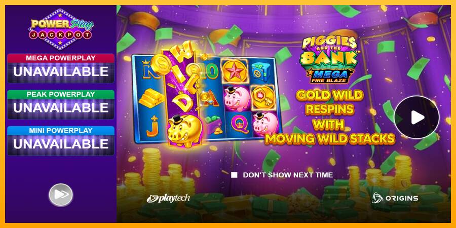 Piggies and the Bank PowerPlay Jackpot 游戏机赚钱, 图片 1