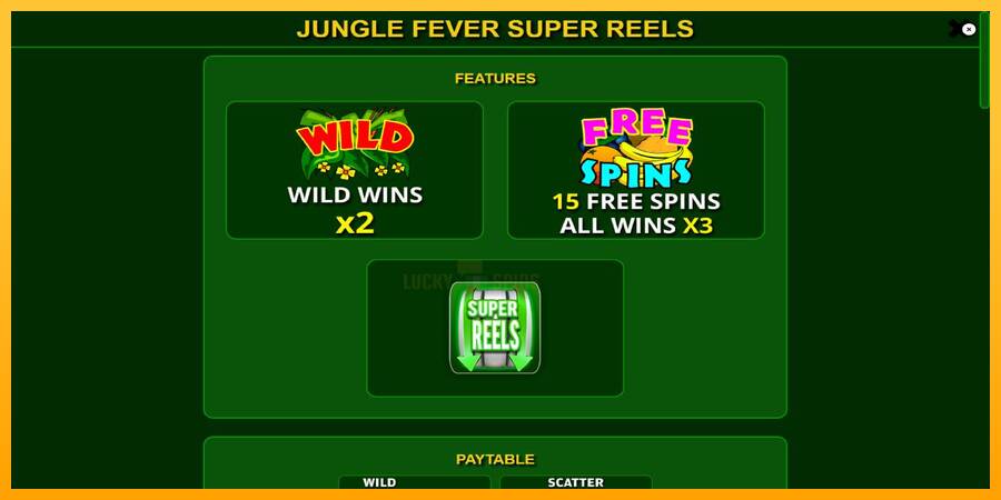 Jungle Fever Super Reels 游戏机赚钱, 图片 5