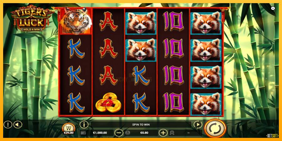 Tigers Luck 游戏机赚钱, 图片 2