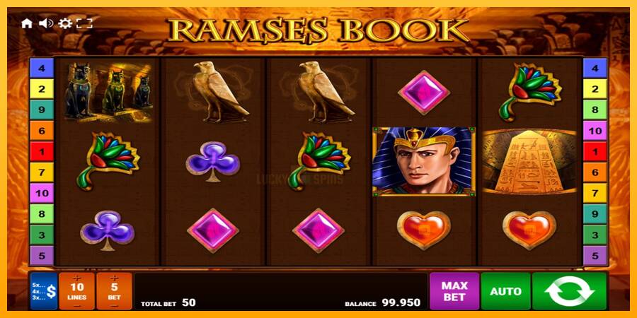 Ramses Book 游戏机赚钱, 图片 1