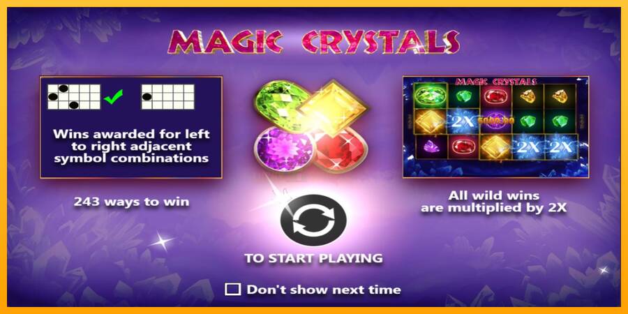 Magic Crystals 游戏机赚钱, 图片 1