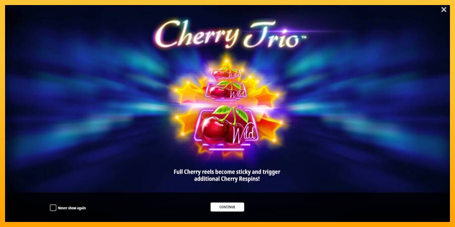 Cherry Trio 游戏机赚钱, 图片 1