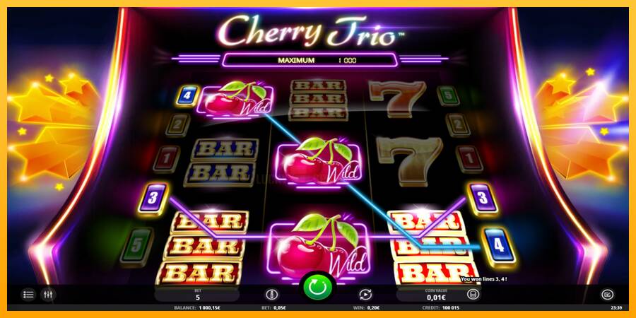 Cherry Trio 游戏机赚钱, 图片 3