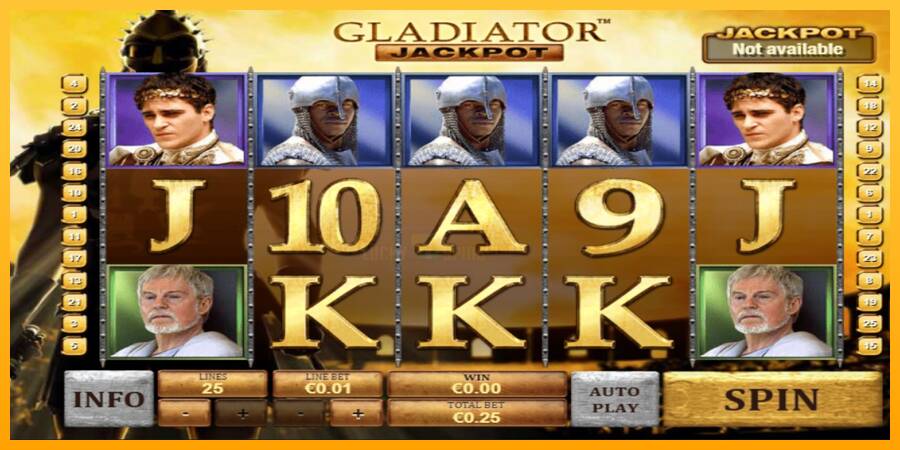 Gladiator Jackpot 游戏机赚钱, 图片 1