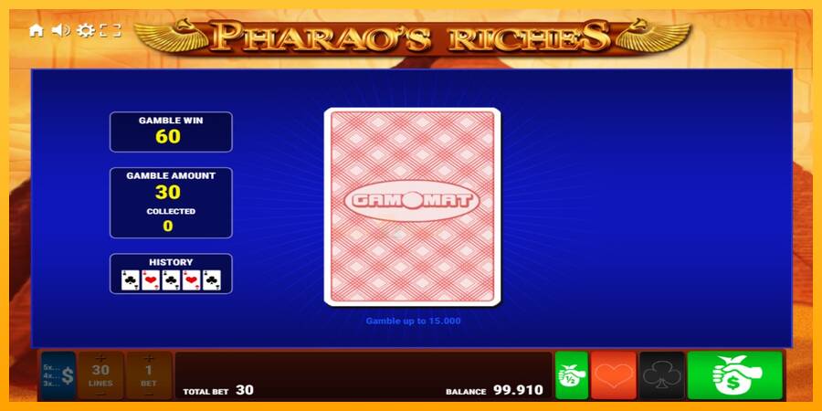 Pharaos Riches 游戏机赚钱, 图片 4