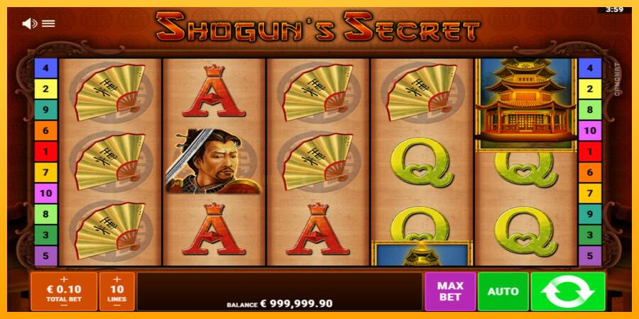 Shoguns Secret 游戏机赚钱, 图片 1