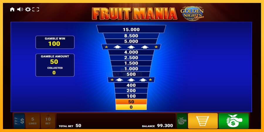 Fruit Mania Golden Nights 游戏机赚钱, 图片 3