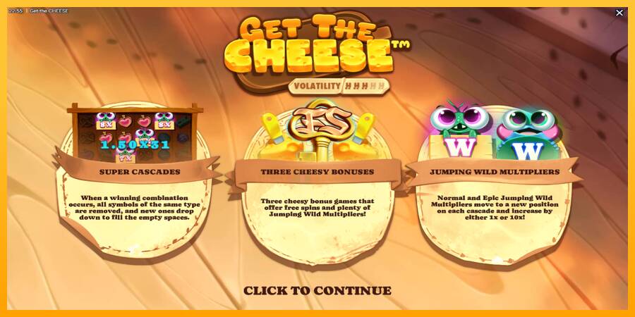 Get The Cheese 游戏机赚钱, 图片 1