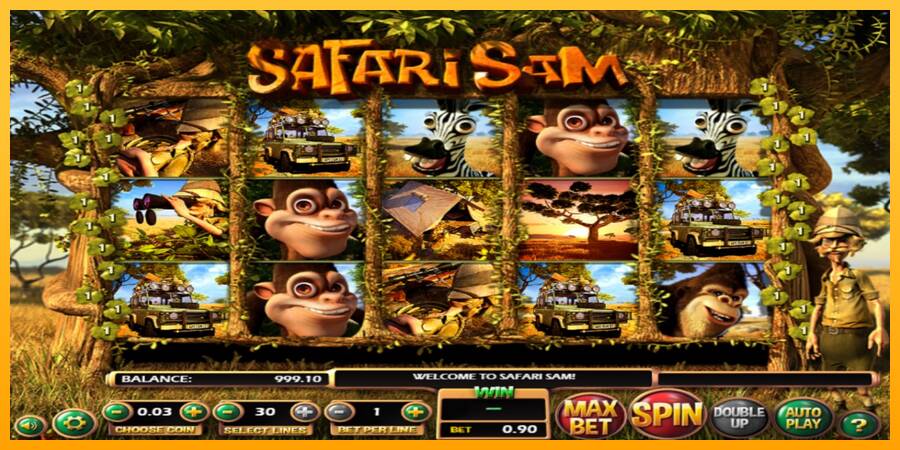 Safari Sam 游戏机赚钱, 图片 2