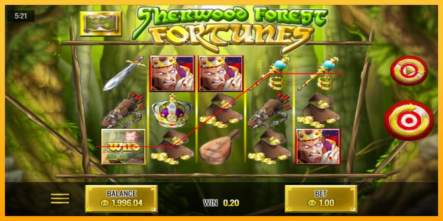 Sherwood Forest Fortunes 游戏机赚钱, 图片 2