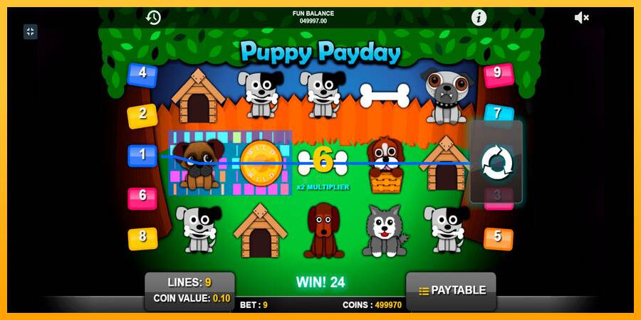 Puppy Payday 游戏机赚钱, 图片 4