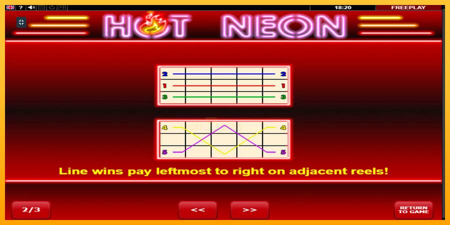 Hot Neon 游戏机赚钱, 图片 6